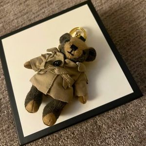 Burberry bear keychain